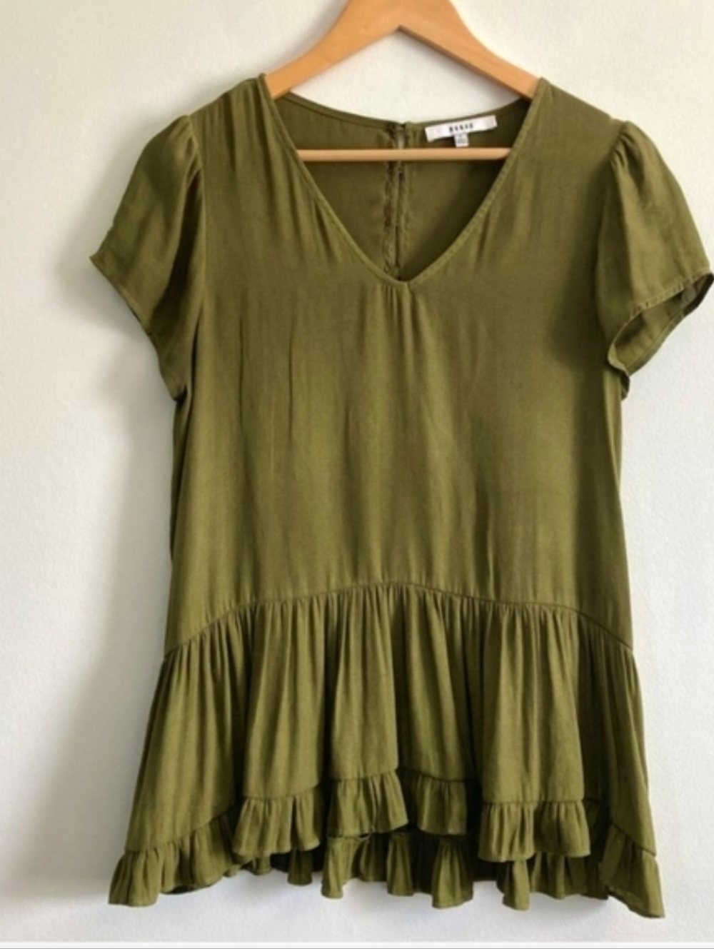 Anthro Ruffle Blouse - Picture 3 of 7